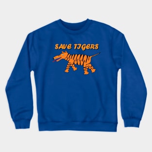 Save Tigers Crewneck Sweatshirt